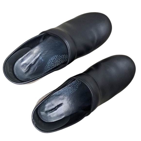 Dansko Black Professional Slip-On Clogs Size 40 Wide EU - Picture 6 of 16
